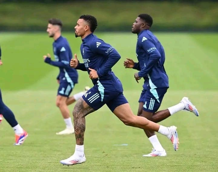 Arsenal players are back in training as Mikel Arteta’s preseason begins.