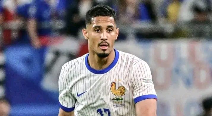 William Saliba named in Euro 2024 team of the tournament.