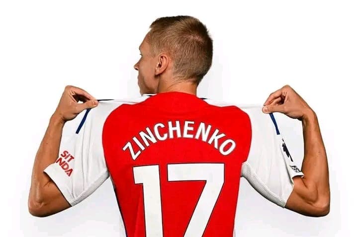 Zinchenko Switches Squad Numbers at Arsenal.