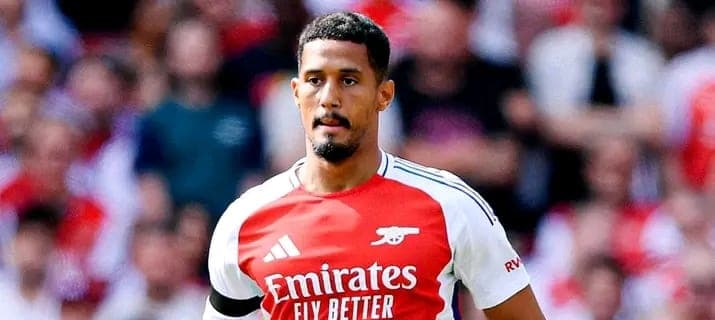 William Saliba made history following Arsenal’s win over Wolves.