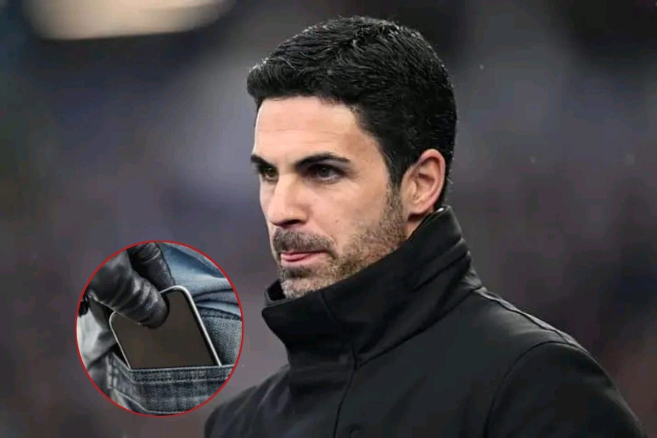 Mikel Arteta hires professional pickpockets to teach Arsenal players a lesson.