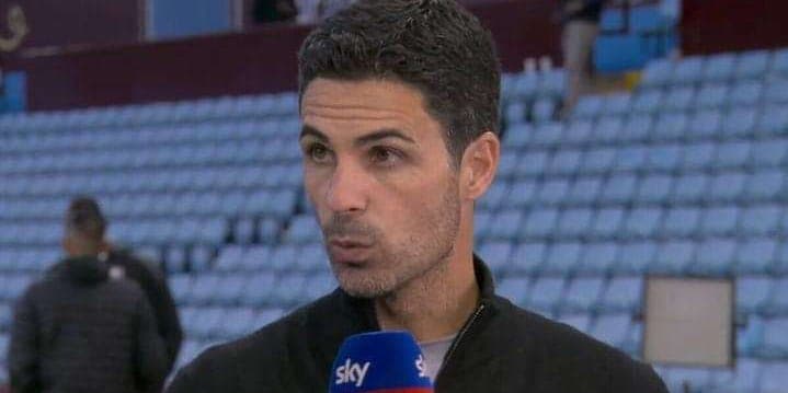 Mikel Arteta hails Raya’s “unbelievable” save, which guided Arsenal to victory over Aston Villa.