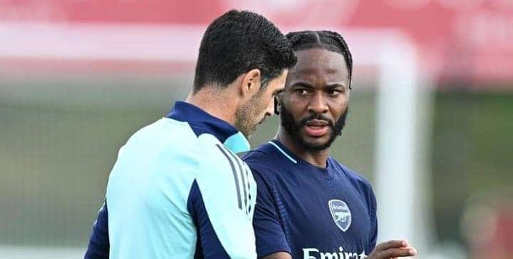 Mikel Arteta was convinced to sign Raheem Sterling in 10 seconds of phone call.