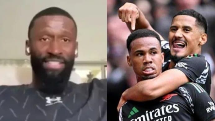 Antonio Rudiger speaks out about incredible Arsenal defensive duo