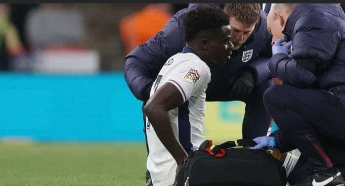 Bukayo Saka Returns to Arsenal for Treatment After Injury Against Greece