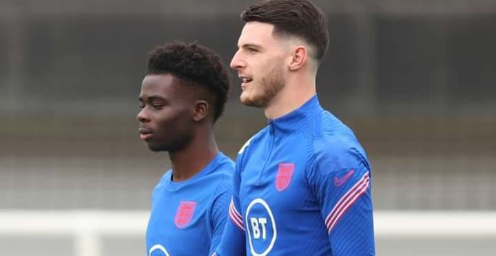 Arsenal Duo Declan Rice and Bukayo Saka Pull Out of England Squad