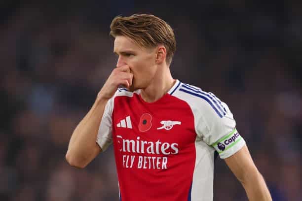 Roy Keane poked fun at Martin Odegaard’s praise after Chelsea match