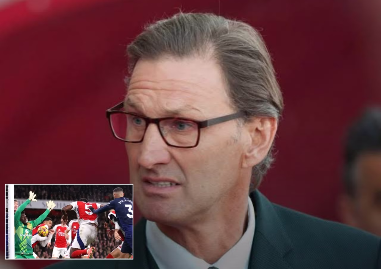Tony Adams claims two Arsenal stars were fortunate in their win over Man Utd