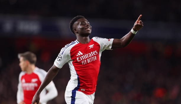 Bukayo Saka jokes team-mate cost him first Arsenal hat-trick in 3-0 win over Monaco