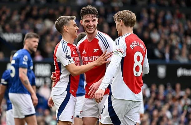 Ipswich 0-4 Arsenal: Gunners Shine at Portman Road
