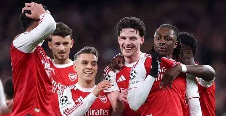 Arsenal Beat Leverkusen as Eze and Rice Fire Champions League Progress