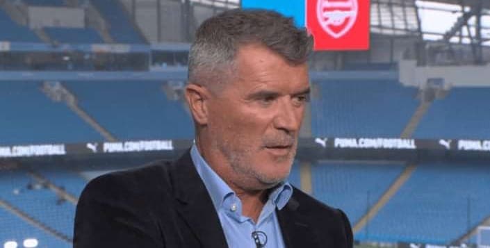 Roy Keane Agrees with Paul Merson and Theo Walcott on Leandro Trossard’s Red Card in Arsenal’s 2-2 Draw with Manchester City.
