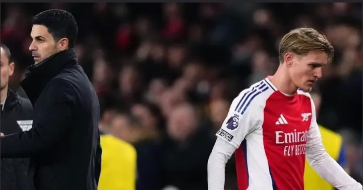 Mikel Arteta explains Martin Odegaard and Declan Rice’s substitutions against Everton