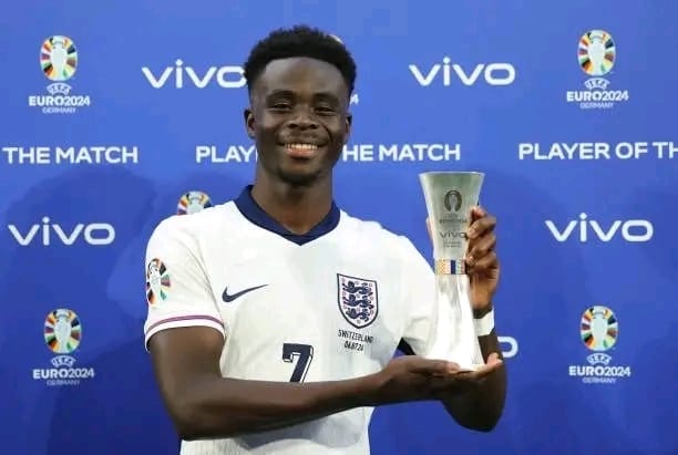 England Overcomes Switzerland in Penalty Shootout as Bukayo Saka conquered Demons: 1720311609226