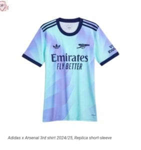 Arsenal Unveils New Adidas Third Kit for 2024/25 Season. 20240812 095004 282x300