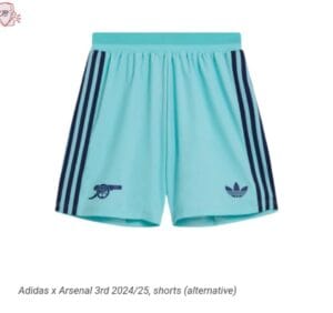Arsenal Unveils New Adidas Third Kit for 2024/25 Season. 20240812 095051 300x282