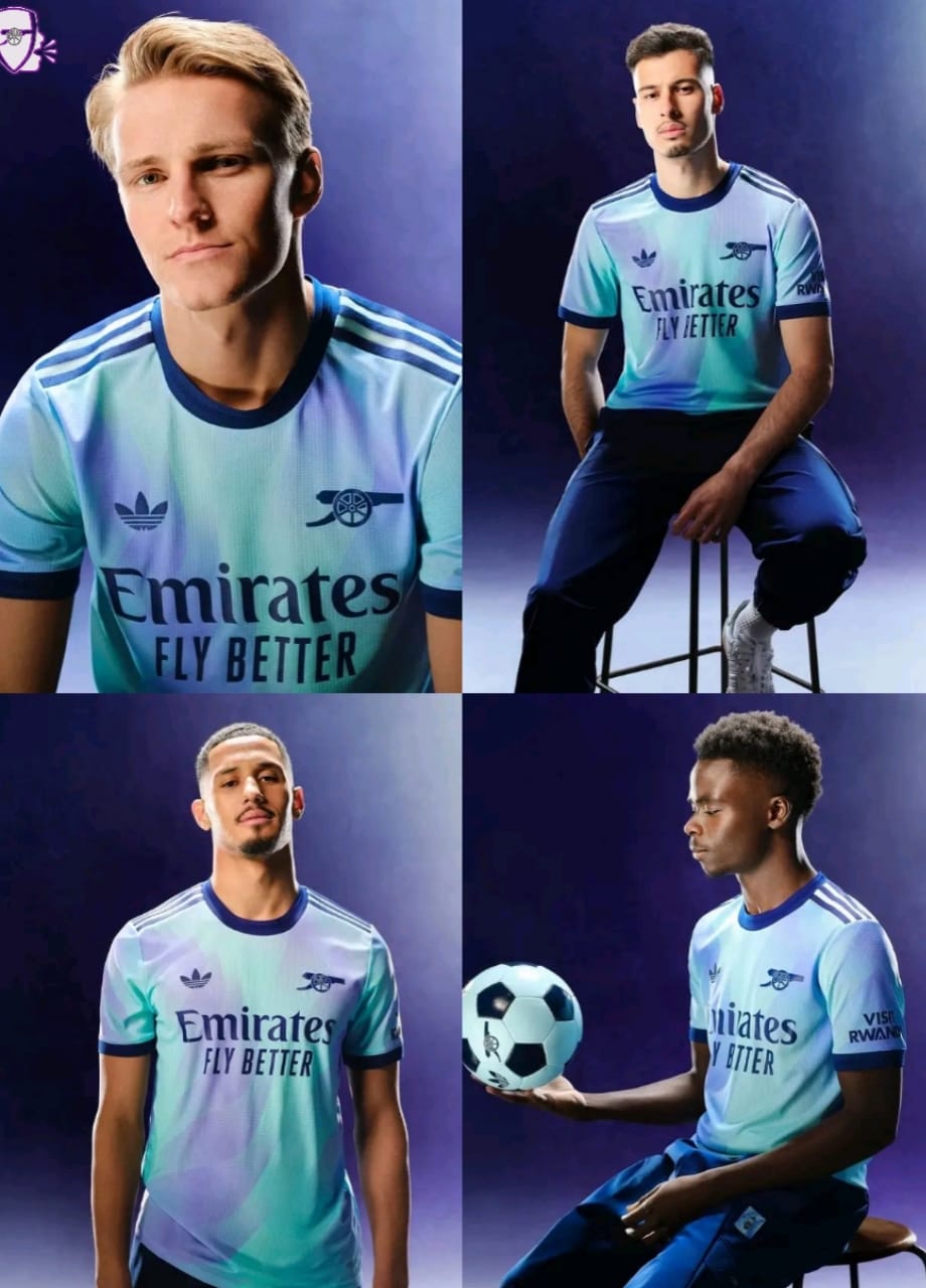 Arsenal Unveils New Adidas Third Kit for 2024/25 Season. 20240812 095917