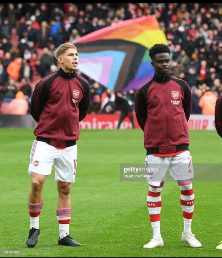 Bukayo Saka Shows Class with Heartfelt Message to Emile Smith Rowe Following Arsenal’s Exit. Screenshot 20240804 002158