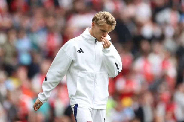 Arsenal midfielder Martin Odegaard feels his side must be at its best to overcome Liverpool Gettyimages 2169581181 612x612 1