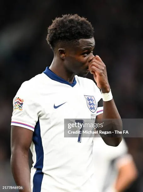 Bukayo Saka Returns to Arsenal for Treatment After Injury Against Greece Gettyimages 2177846936 612x612 1