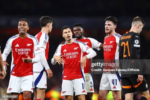 Arsenal 1-0 Shakhtar Donetsk – Player ratings Gettyimages 2179505287 612x612 1