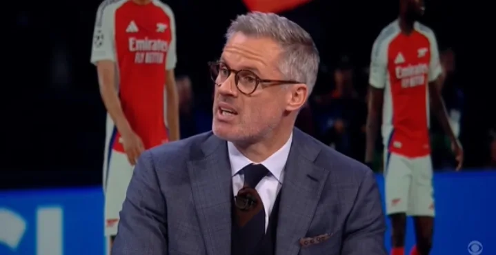 Jamie Carragher Arsenal's Pressure