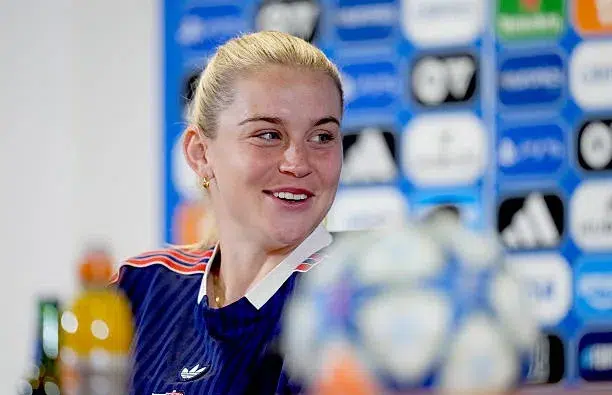 Alessia Russo Confident Ahead of WCL Final Against Barcelona