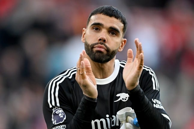 David Raya blame ball