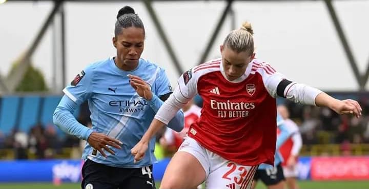 Manchester City Edge Arsenal 3-2 in Dramatic Women’s Super League Clash