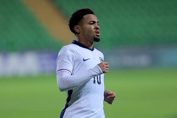 Ethan Nwaneri Shines for England U21 in Dominant 4–0 Win Over Moldova