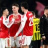 Arsenal champions league win